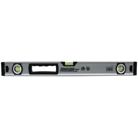 Johnson Level & Tool Johnson Level & Tool 1741-2400 24 in. Aluminum Box Level JO577138